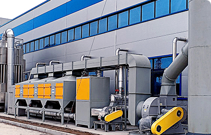 活性炭+催化燃烧设备